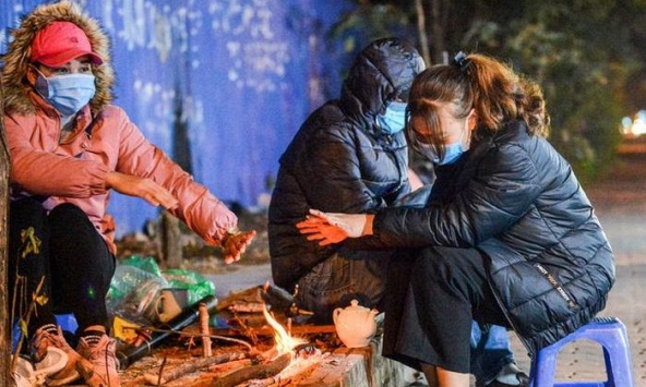 Không khí lạnh tăng cường, miền Bắc có nơi rét hại dưới 0 độ C