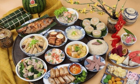 Mâm cúng Tất niên năm 2024 đầy đủ nhất