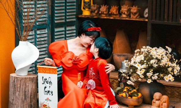 Hot 'rần rần' điểm check-in phong cách Tết 'retro' phía Đông TP. HCM