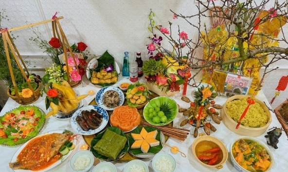 Ở chung cư, cúng giao thừa như thế nào?