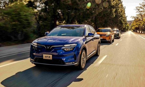 VinFast đem dàn xe điện tham dự triển lãm ô tô quốc tế Canada 2024