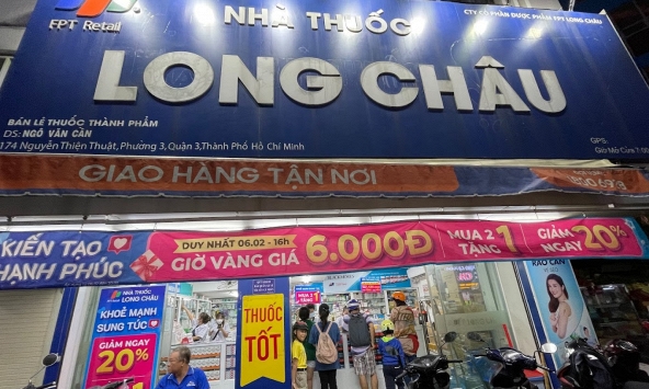 Bán thuốc không có đơn, nhà thuốc Long Châu tiếp tục bị xử phạt