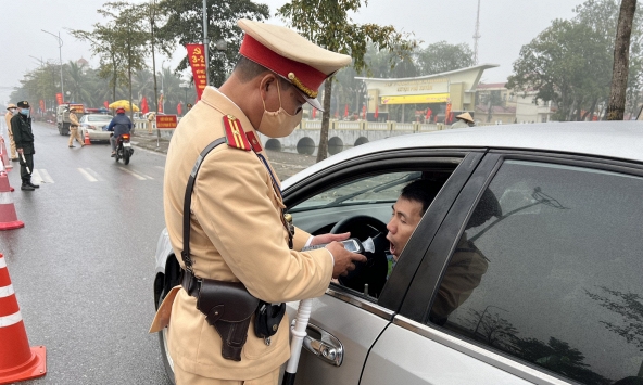 Tết Nguyên đán Giáp Thìn 2024: Cả nước xử lý 29.099 trường hợp vi phạm nồng độ cồn
