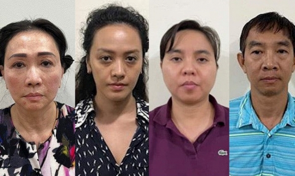 Di lý bà Trương Mỹ Lan và các đồng phạm từ nhiều trại tạm giam về TP.HCM để xét xử