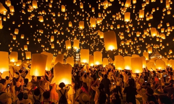 Nghệ thuật làm đèn lồng truyền thống Thái Lan sắp lụi tàn