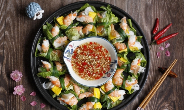 Món ngon mỗi ngày: Cuốn hành Thủy Nguyên từ dân dã đến tinh tế