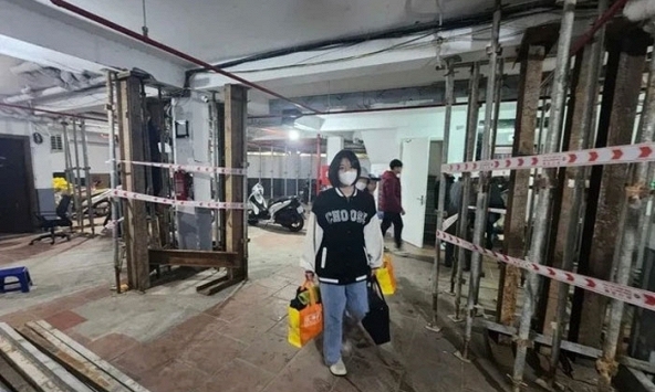 Dời toàn bộ hộ dân khỏi 'chung cư mini' không đảm bảo an toàn ở quận Thanh Xuân