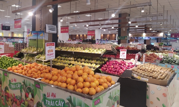 Giá nhiều loại rau củ, trái cây hạ nhiệt sau Tết