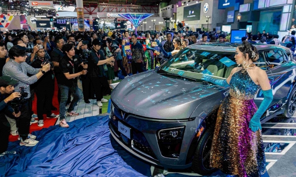 Vinfast giành cú đúp giải thưởng tại Triển lãm ô tô quốc tế Indonesia 2024