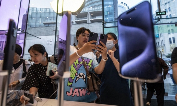 Doanh số bán hàng của Apple sụt giảm 24% tại thị trường Trung Quốc