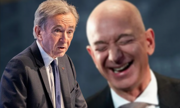 Vị trí giàu nhất thế giới của Jeff Bezos chỉ tồn tại được vài ngày sau khi bị Bernard Arnault vượt qua
