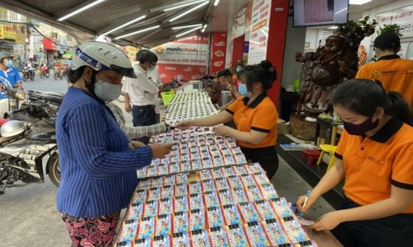 Trung bình mỗi ngày, người Việt chi gần 420 tỷ đồng mua xổ số