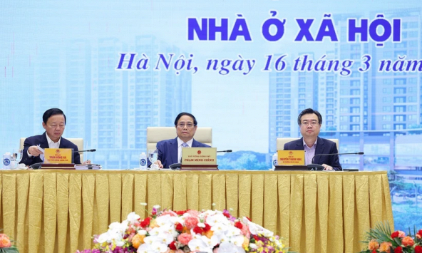 Thủ tướng chủ trì Hội nghị tháo gỡ khó khăn, thúc đẩy phát triển nhà ở xã hội