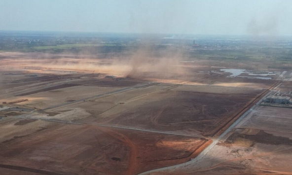 Tăng cường bảo vệ môi trường trong thi công sân bay Long Thành