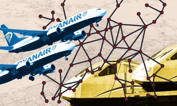 Cuộc chiến giữa hàng không giá rẻ và ngành đường sắt châu Âu