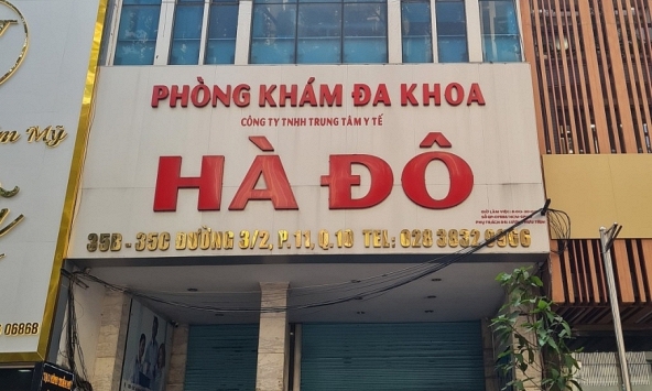 Phòng khám đa khoa Hà Đô bị đình chỉ hoạt động 4 tháng