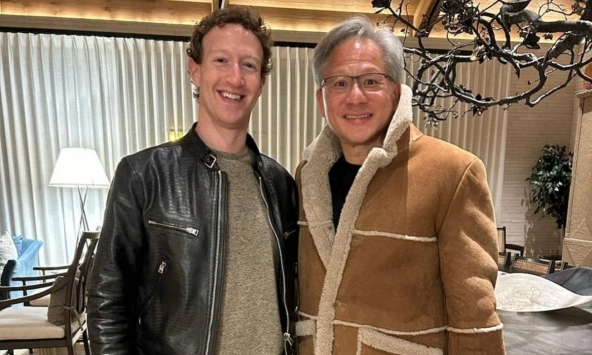 Mark Zuckerberg ví CEO Nvidia Jensen Huang là 'Taylor Swift của giới công nghệ'