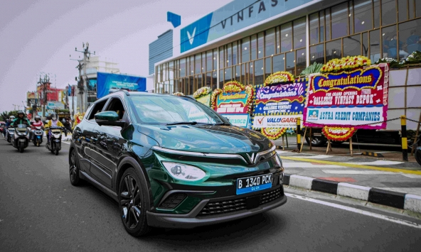VinFast chính thức khai trương đại lý đầu tiên tại Indonesia