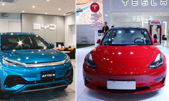 Tesla vượt BYD về doanh số xe điện toàn cầu trong quý 1/2024