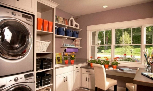 Tích hợp phòng giặt phơi đầy tiện nghi và tiết kiệm diện tích