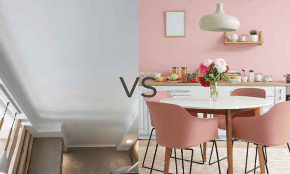 Sơn trần và tường – Sự khác biệt và thời điểm sử dụng