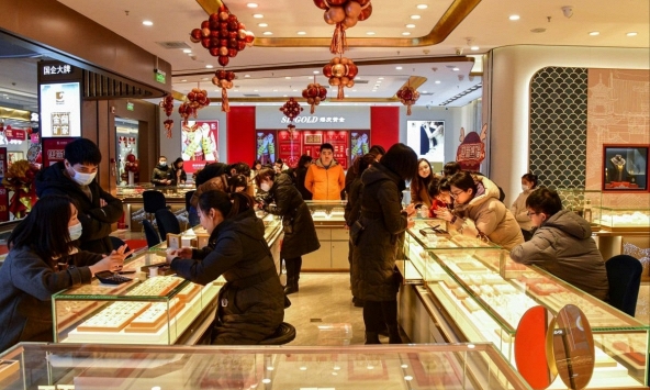 Sức mua kỷ lục, Trung Quốc tạo đà cho giá vàng tăng cao