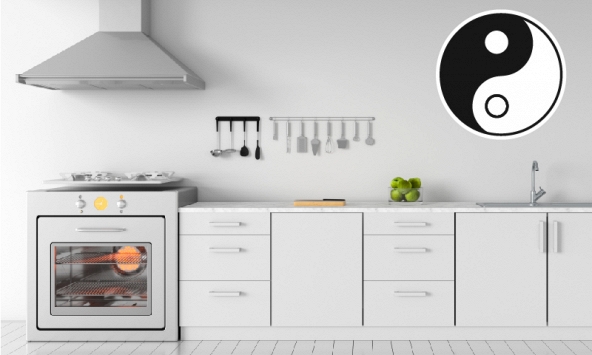 Mẹo hay phong thủy, nhà bếp vô lo