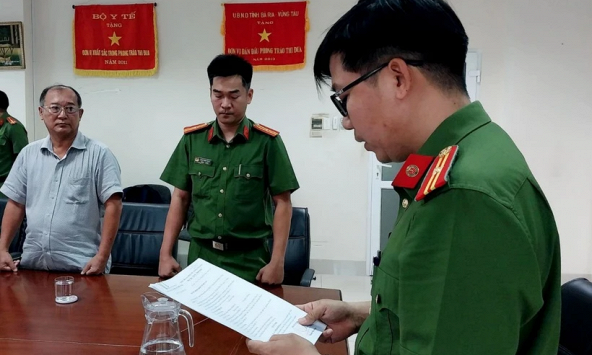 Khởi tố Giám đốc Sở Y tế Bà Rịa - Vũng Tàu