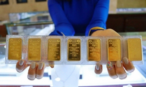 Tiếp tục đấu thầu vàng miếng, giá tham chiếu giảm về 87,5 triệu đồng