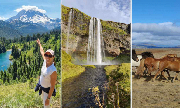 Du khách châu Á tìm nơi giải nhiệt để chống nóng