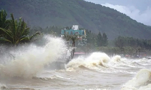 Bão số 1 suy yếu thành áp thấp nhiệt đới