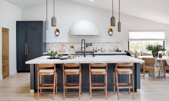 Ý tưởng giếng trời nhà bếp sáng và đẹp