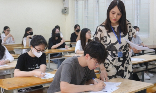 Thí sinh cả nước bước vào ngày cuối thi tốt nghiệp THPT 2024