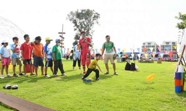 Vui hè kiểu mới ở The Global City