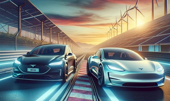 Tesla và BYD đang thống trị thị trường xe điện toàn cầu