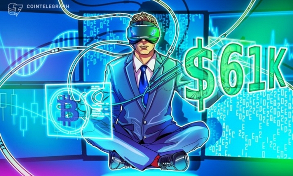 Bitcoin vượt qua mức 61.000 USD, nhưng vẫn bị nghi ngờ, đây là lý do