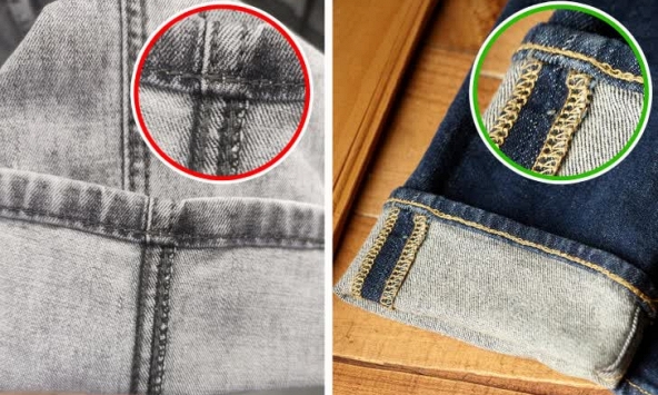 8 dấu hiệu phân biệt quần jean giá rẻ và chất lượng