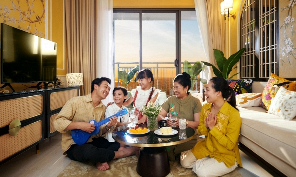 Độ nóng bất ngờ của căn 3 phòng ngủ tại Hanoi Melody Residences