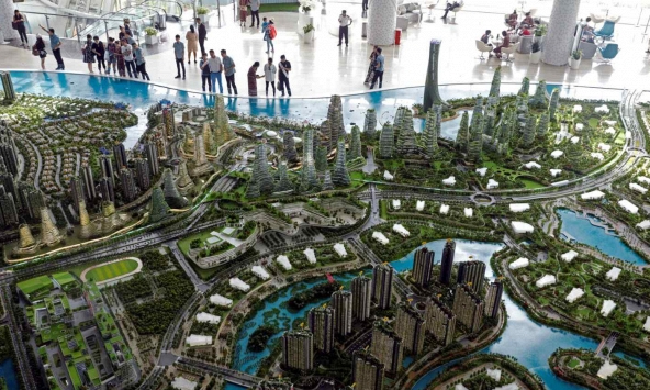 Malaysia tìm cách hồi sinh 'thị trấn ma' Forest City thành trung tâm tài chính