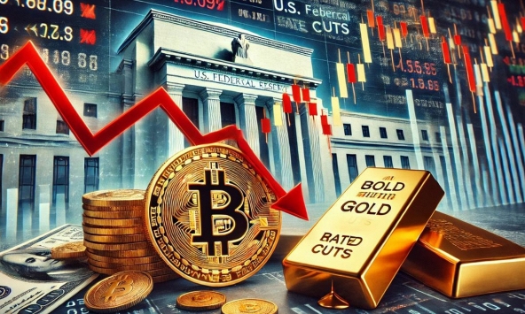 Giọng điệu diều hâu của Fed khiến Bitcoin, cổ phiếu và vàng lao dốc