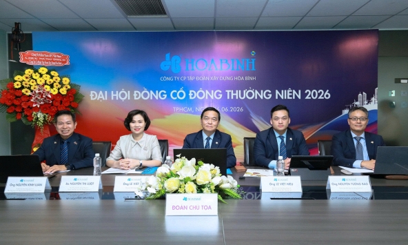 Hòa Bình (HBC) hoán đổi hơn 514 tỷ đồng nợ, mục tiêu doanh thu 10.000 tỷ đồng