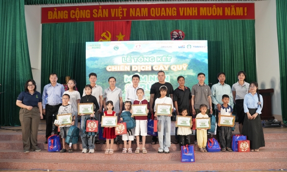 Mầm Non của Rừng 2026: Tiếp sức đến trường cho con em lực lượng giữ rừng