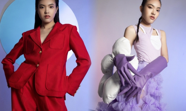 Học trò Xuân Lan gây ấn tượng với chiều cao 1m73 ở tuổi 15, được kỳ vọng thi Hoa hậu 