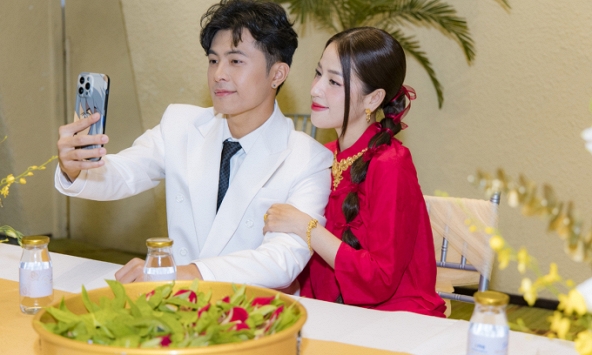 Puka - Gin Tuấn Kiệt lần đầu xuất hiện công khai sau tuyên bố chuẩn bị đám cưới 