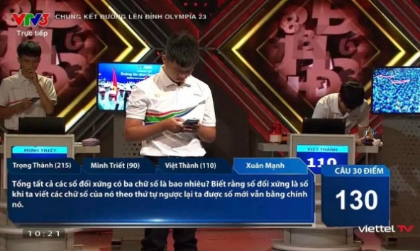 Bài Toán trong chung kết Olympia chỉ cần sử dụng kiến thức lớp 4 khiến thí sinh bó tay, thầy giáo nói: Mình đi thi thì cũng 'tạch'