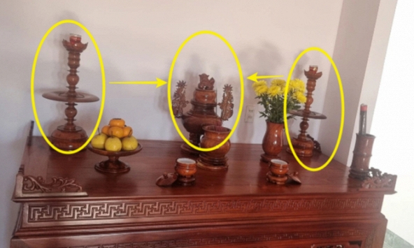 Đây là lỗi sai cơ bản khi bày biện bàn thờ Gia tiên mà nhiều người mắc phải, dù thành tâm mấy cũng khó có lộc