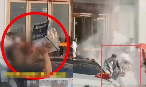 Cô dâu bật khóc vì lớp trang điểm lấm lem sau màn chơi xỏ, danh tính kẻ gây chuyện gây bức xúc