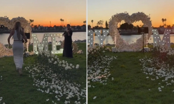 Màn cầu hôn độc nhất vô nhị: Lãng mạn, đầu tư nhưng nam chính lại không trực tiếp xuất hiện vì 1 lý do khó tin