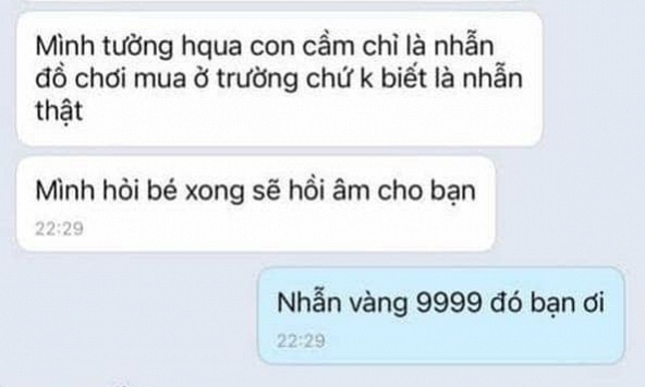 Câu chuyện đang gây tranh cãi: Con trai mang vàng đi tặng bạn, mẹ đòi nhưng gia đình bên kia chặn tin nhắn, đọc xong ai cũng khuyên 1 câu