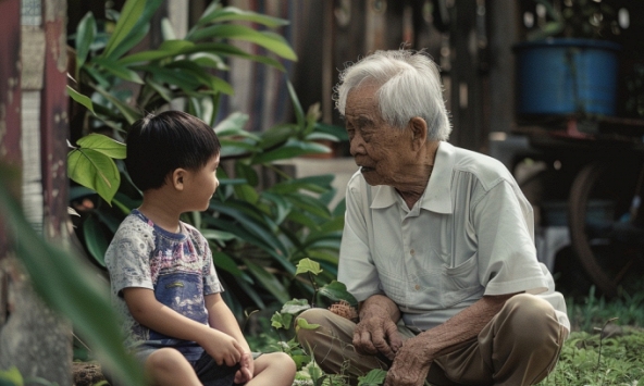 Đón cháu đi học về mà tôi sửng sốt vì câu nói của cháu: Chẳng lẽ 70 tuổi như tôi không thấu đáo bằng thằng bé học lớp 4?